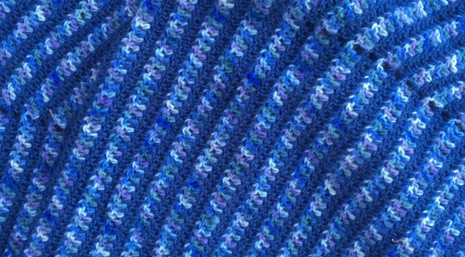 Finished: Blue Spiral