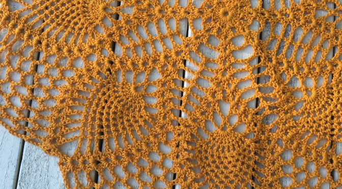 Finished: Pinapple doily