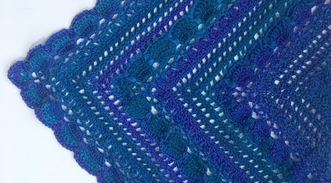 Finished: Lost In Time Shawl